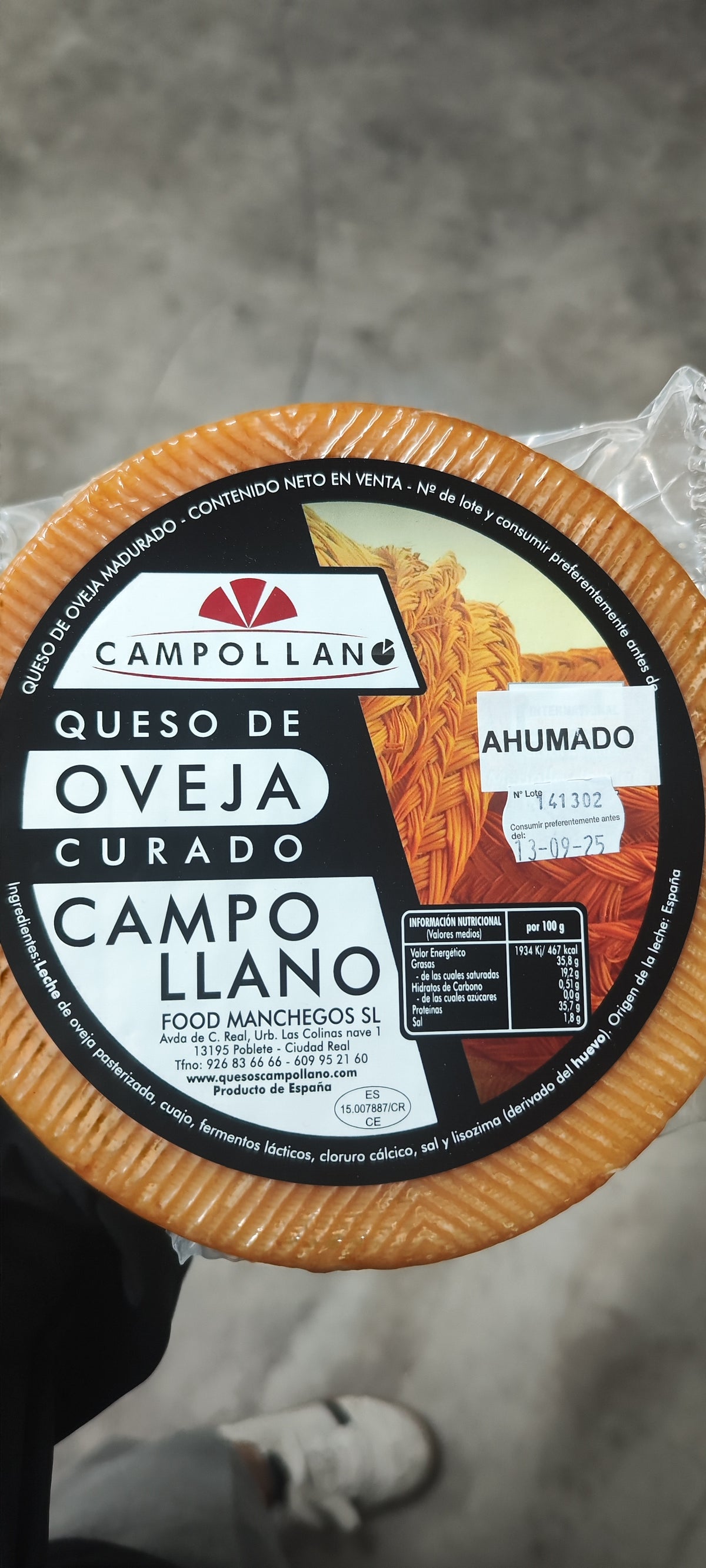 MANCHEGO AHUMADO