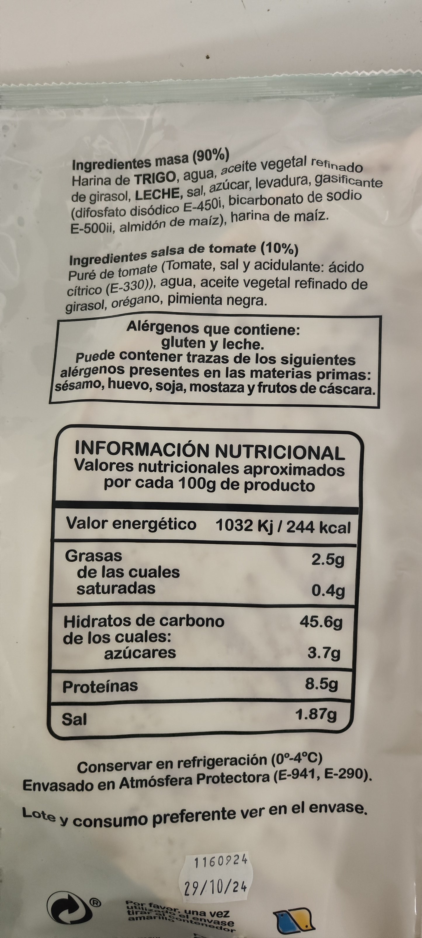 Pizza 11 quesos