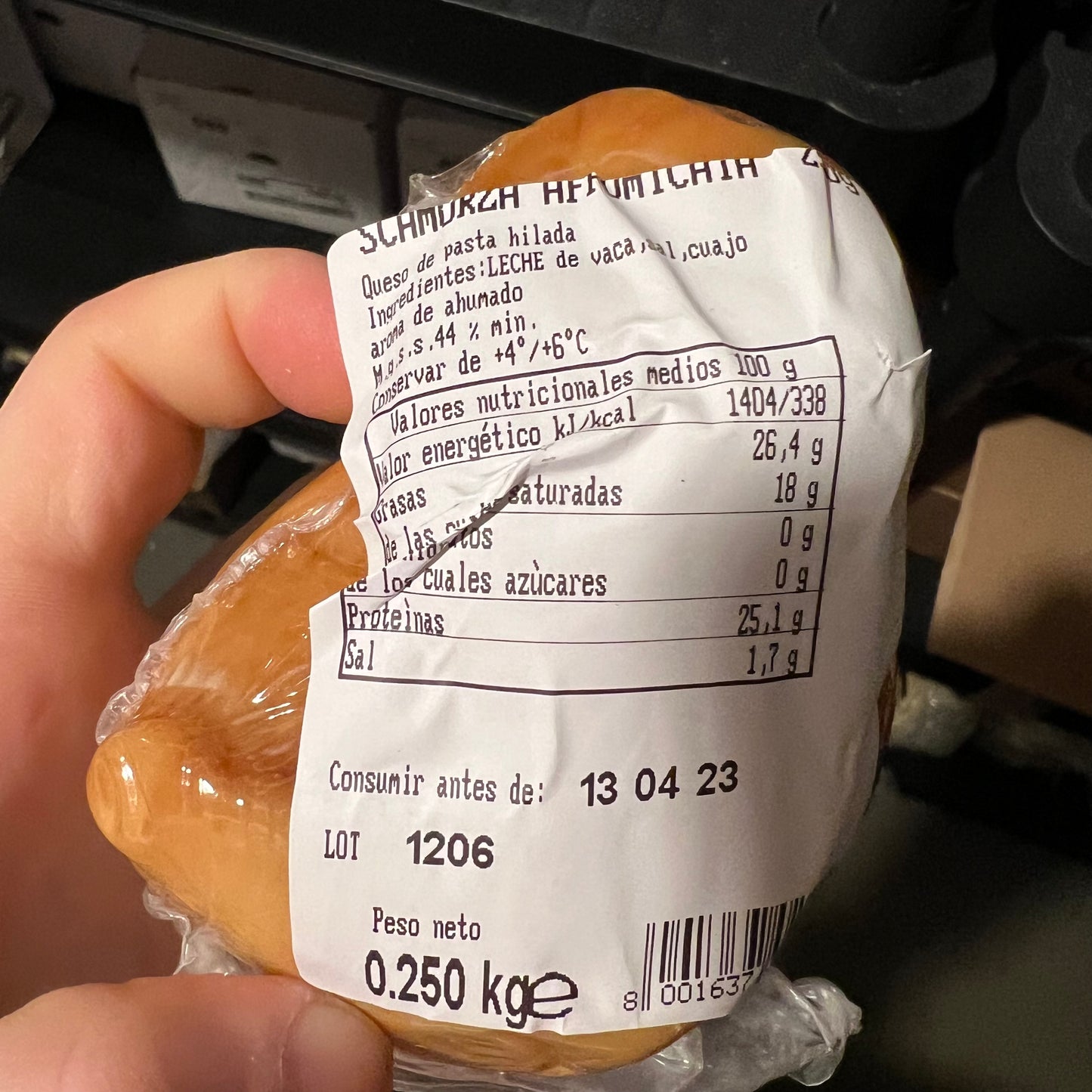 SCAMORZA AFFUMICATA